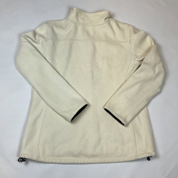 Dale of Norway Womens White Full Zip Weatherproof Nano Cardigan Sweater Size XL - Picture 11 of 14